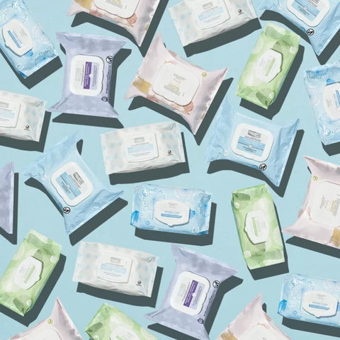 Equate Beauty Exfoliating Wet Cleansing Make up Remover Facial Wipe, Twin Pack 100 Count Equate Beauty Exfoliating Wet Cleansing Make up Remover Facial Wipe, Twin Pack 100 Count