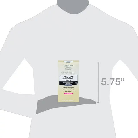 Equate Beauty All Day Moisturizing Sunscreen Lotion | for Normal Skin | Broad Spectrum SPF 15, 6 Fl oz Equate Beauty All Day Moisturizing Sunscreen Lotion | for Normal Skin | Broad Spectrum SPF 15, 6 Fl oz