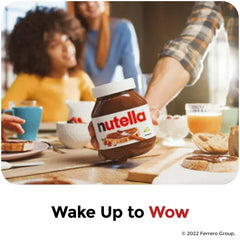 Nutella Hazelnut Spread with Cocoa for Breakfast, 26.5 oz Jar