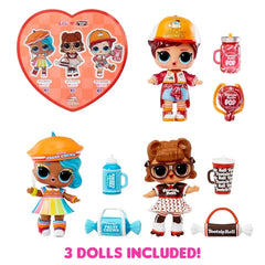 LOL Surprise Loves Mini Sweets S3 Deluxe - Tootsie with 3 Dolls, Accessories, Limited Edition, Candy Theme, Collectible, Girls Gift Age 4+