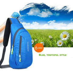 maytalsoy Gym Bag Fitness Pouch Sport Pack Large Capacity Running Equipment Convenience Multipurpose Sporting Supplies Hiking Accessories Blue