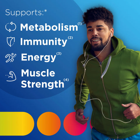 Centrum MultiGummies Men's Multivitamin Gummies, 170 Count, Supports Energy, Immunity, Metabolism & Muscle Function