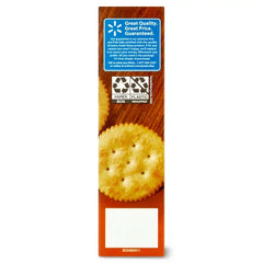 Great Value Baked Buttery Round Crackers, 13.7 oz