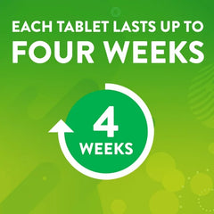 Scrubbing Bubbles Continuous Clean Drop-Ins - One Toilet Bowl Cleaner Tablet Lasts Up to 4 Weeks, 3 Blue Discs, 4.23 oz