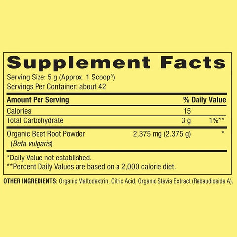 Spring Valley Organic Best Beet Powder, 7.4 oz
