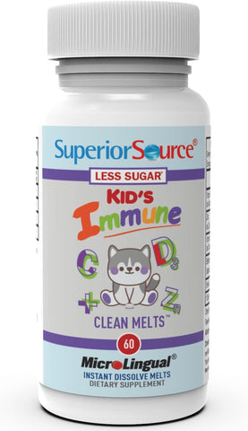Superior Source Kid’s Immune Clean Melts - 60 Ct