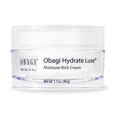 Obagi Hydrate Luxe Moisture-Rich Cream, 1.7 oz Pack of 1 - Hydrating Face Lotion with Shea Butter - Ultra-Rich Moisturization Night Face Cream for Dry Skin, Sensitive Skin, Aging Skin