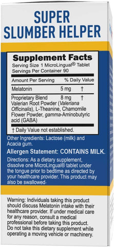 Superior Source Super Slumber Helper – 90 Quick Dissolve Tablets