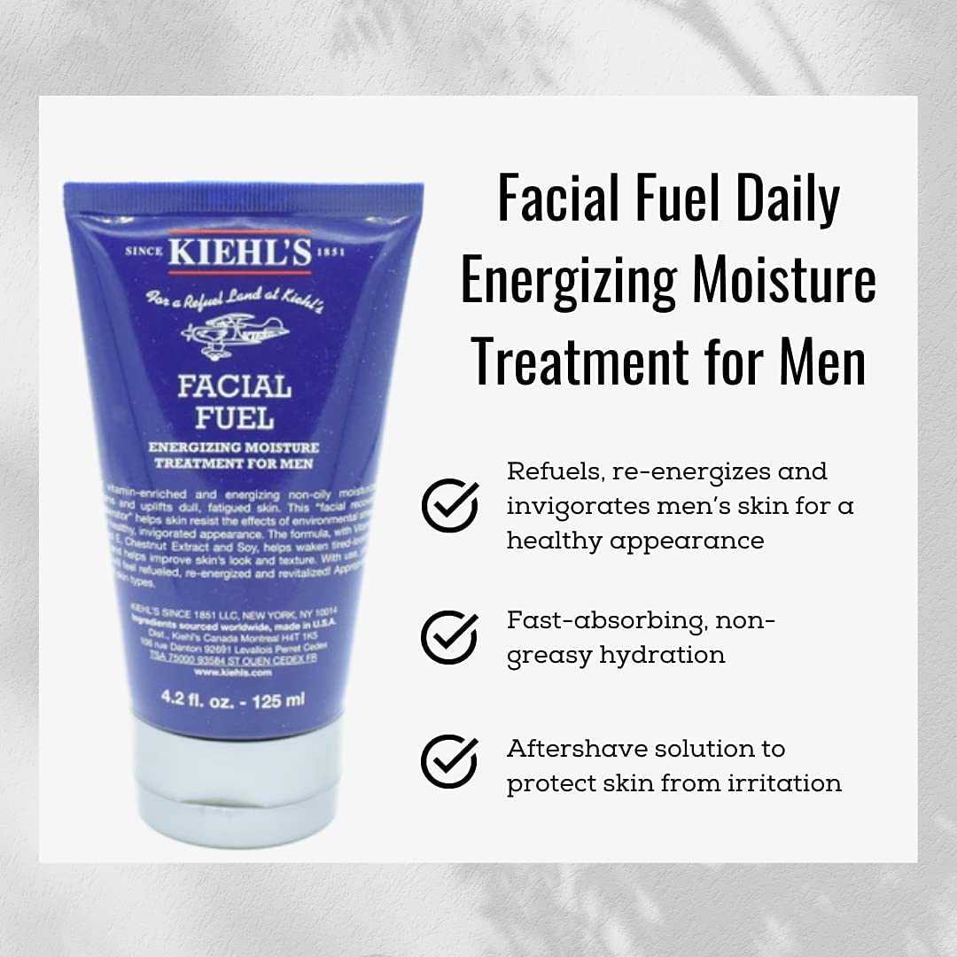 Kiehl's Facial Fuel Energizing Moisture  Benefits 