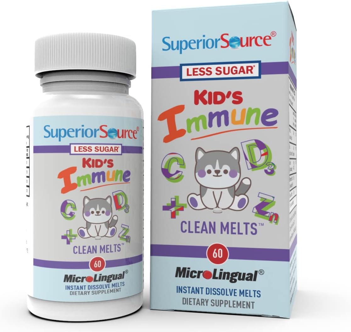 Superior Source Kid’s Immune Clean Melts - 60 Ct