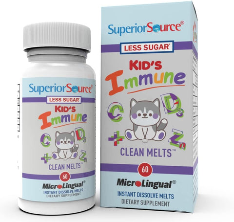Superior Source Kid’s Immune Clean Melts - 60 Ct