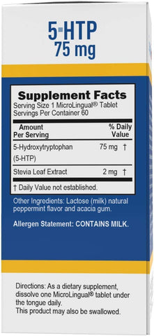 Superior Source 5-HTP 75mg (60 Tablets)