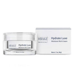 Obagi Hydrate Luxe Moisture-Rich Cream, 1.7 oz Pack of 1 - Hydrating Face Lotion with Shea Butter - Ultra-Rich Moisturization Night Face Cream for Dry Skin, Sensitive Skin, Aging Skin