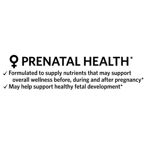 Spring Valley Prenatal Multivitamin/Multimineral for Pregnant and Nursing Women, 100 Tablets