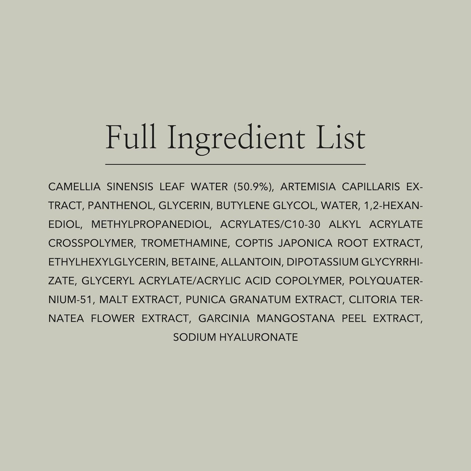 Ingredients Highlight