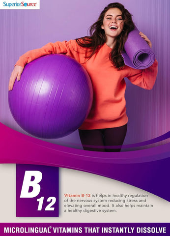Superior Source Child B-Complex Vitamins - 60 Dissolvable Tablets for Energy, Immune Support & Heart Health, Gluten-Free