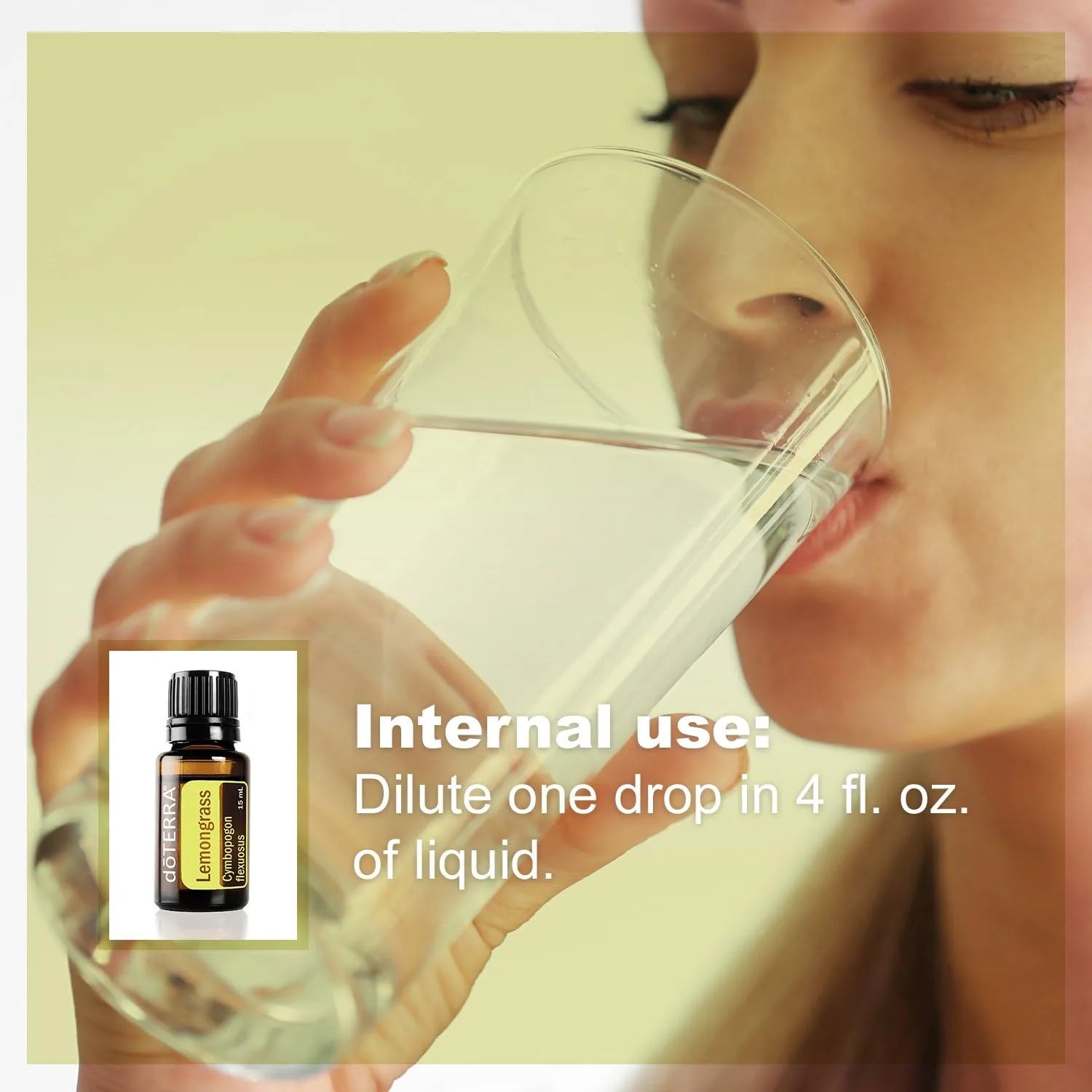  Lemongrass Essential Oil  suggested internal use 