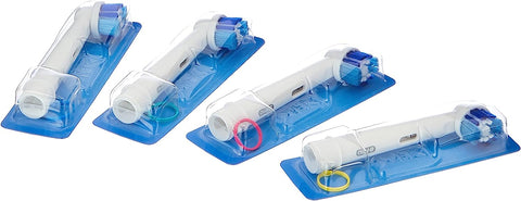 Oral-B Genuine Precision Clean Replacement White Toothbrush Heads, Refills for Electric Toothbrush, Deep and Precise Cleaning, Pack of 4
