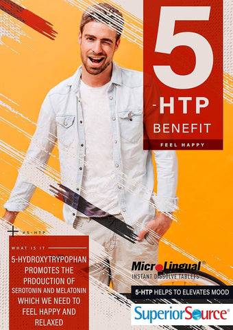 Superior Source 5-HTP 75mg (60 Tablets)