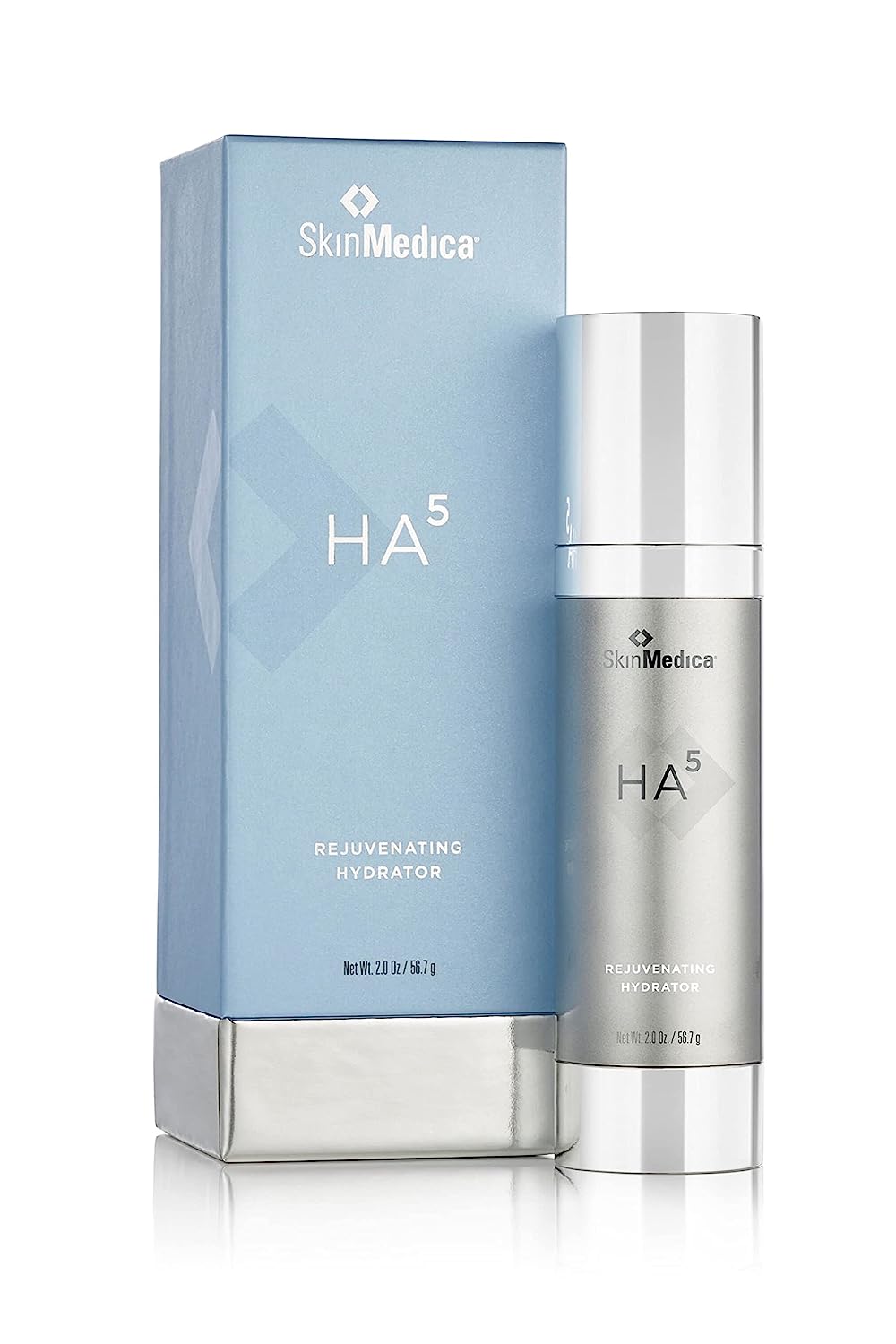 SkinMedica HA5 Rejuvenating Hydrator Hyaluronic Acid Serum for Face with Five Types of Hyaluronic Acid that Smooth Fine Lines and Wrinkles, For All Skin Types, 2 Oz