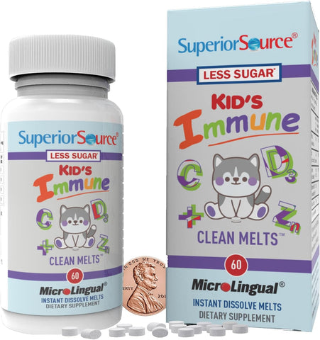 Superior Source Kid’s Immune Clean Melts - 60 Ct
