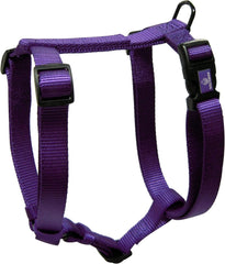 Hamilton Adjustable Comfort Nylon Dog Harness, Purple, 1" x 30-40"