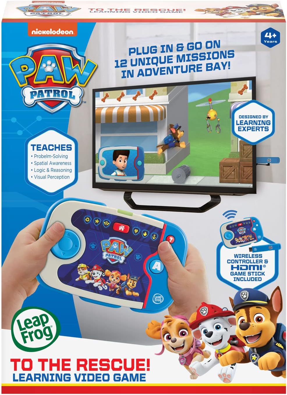 LeapFrog PAW Patrol: To The Rescue! Learning Video Game 1.02 x 5.71 x 4.53 inches