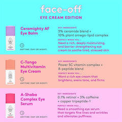 Drunk Elephant Ceramighty AF Eye Balm - Soothing, Strengthening Under Eye Cream (15 mL / 0.5 Fl Oz)