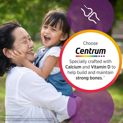 Centrum Women’s Multivitamin Tablets, with Iron, Vitamin D3, B Vitamins, Antioxidant Vitamins C & E – 200 Count, Gluten Free, Non-GMO