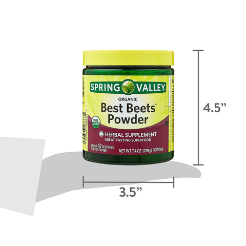 Spring Valley Organic Best Beet Powder, 7.4 oz
