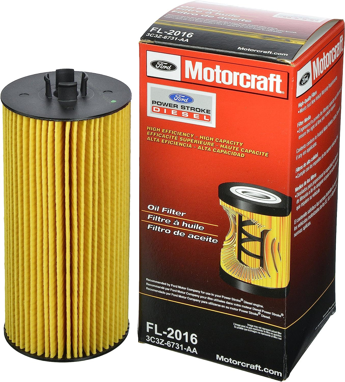 Motorcraft FL2016 Oil Filter