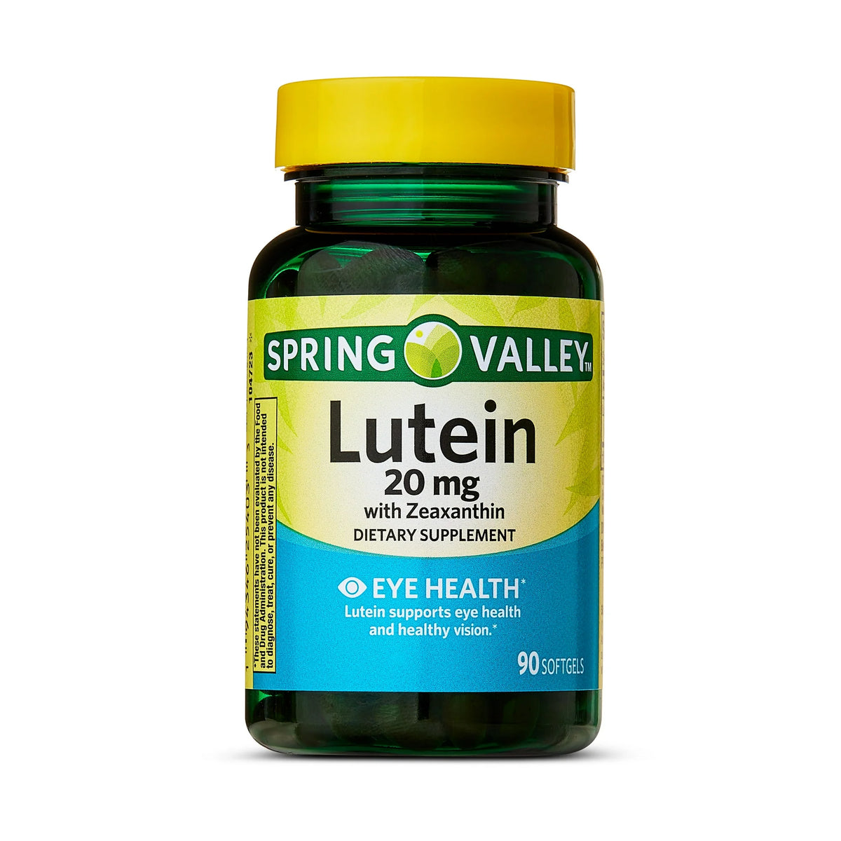 Spring Valley Lutein with Zeaxanthin Softgels, 20mg, 90 Count