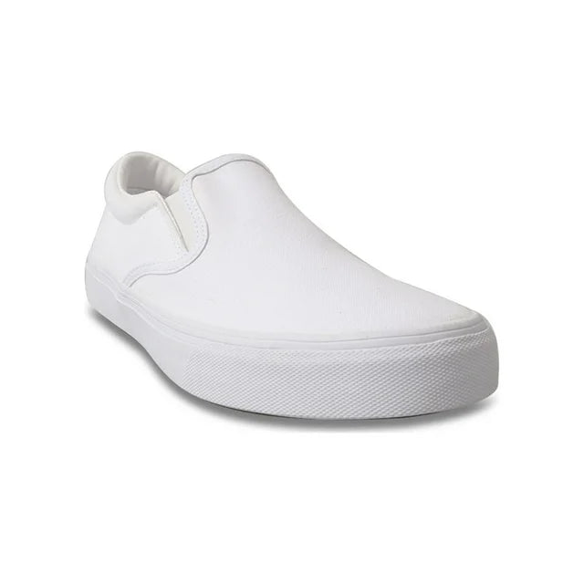 No Boundaries Women's Twin Gore Canvas Slip On Sneakers