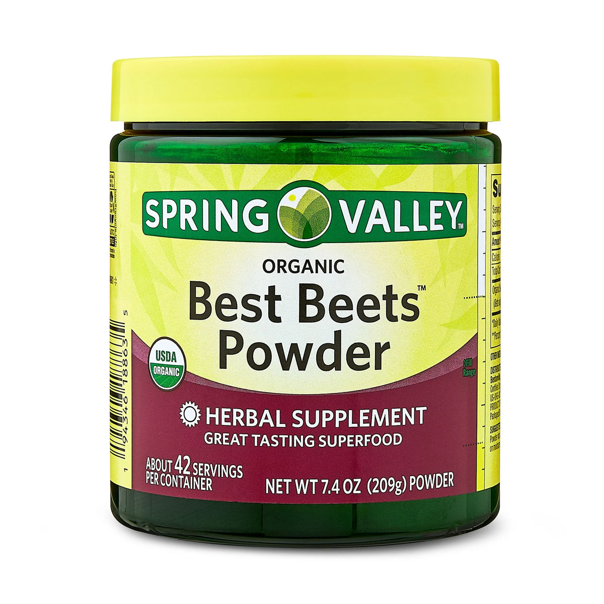 Spring Valley Organic Best Beet Powder, 7.4 oz