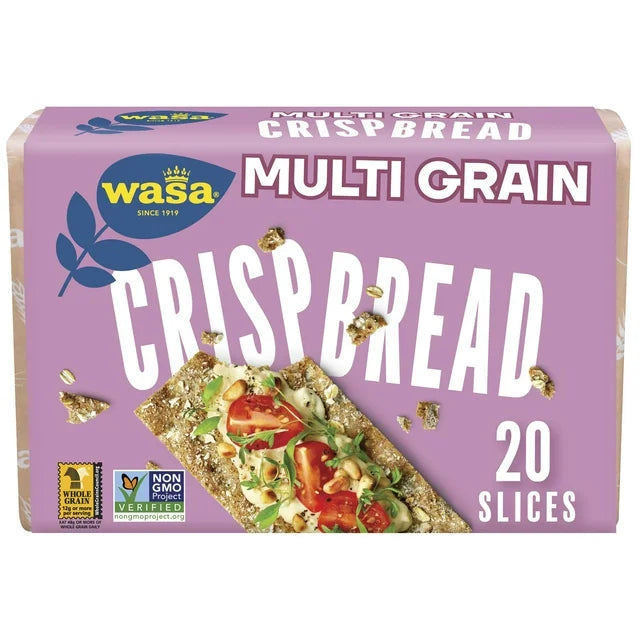 Wasa Multi-Grain Crispbread Crackers Non-GMO, 9.7oz