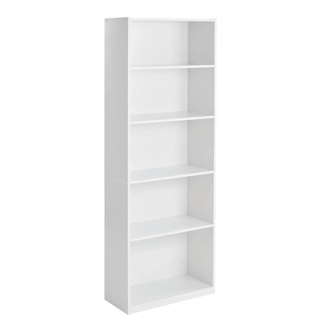 Mainstays 5-Shelf Bookcase with Adjustable Shelves