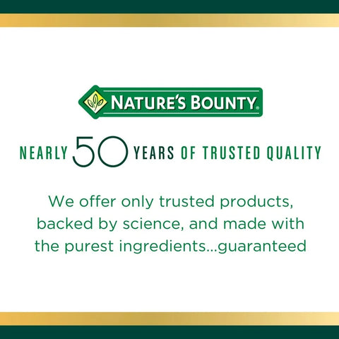 Nature’s Bounty Fish Oil Softgels with Omega-3 Fatty Acids for Heart Health, 1200 mg, 200 Ct