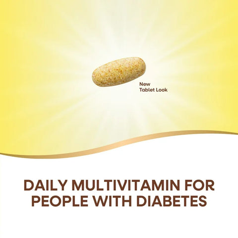 Nature's Way Alpha Betic Diabetic Multivitamin with B-Vitamins, 30 Tablets - Gluten-Free, Unisex Support