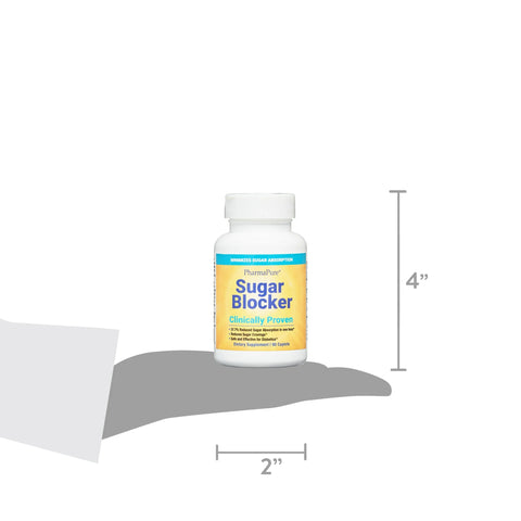 PharmaPure Sugar Blocker Weight Loss Supplement, 90 Capsules | Supports Sugar Absorption Blocking & Craving Control
